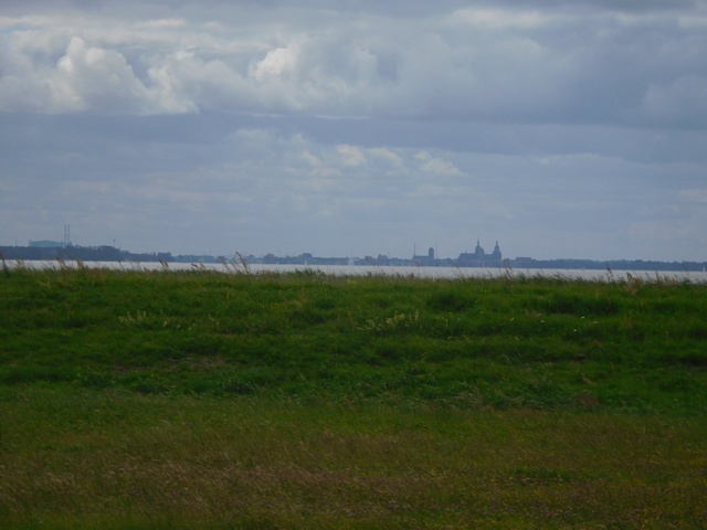 Sicht auf Stralsund